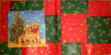 071 Dogs - 3-ply - Madame est Servie